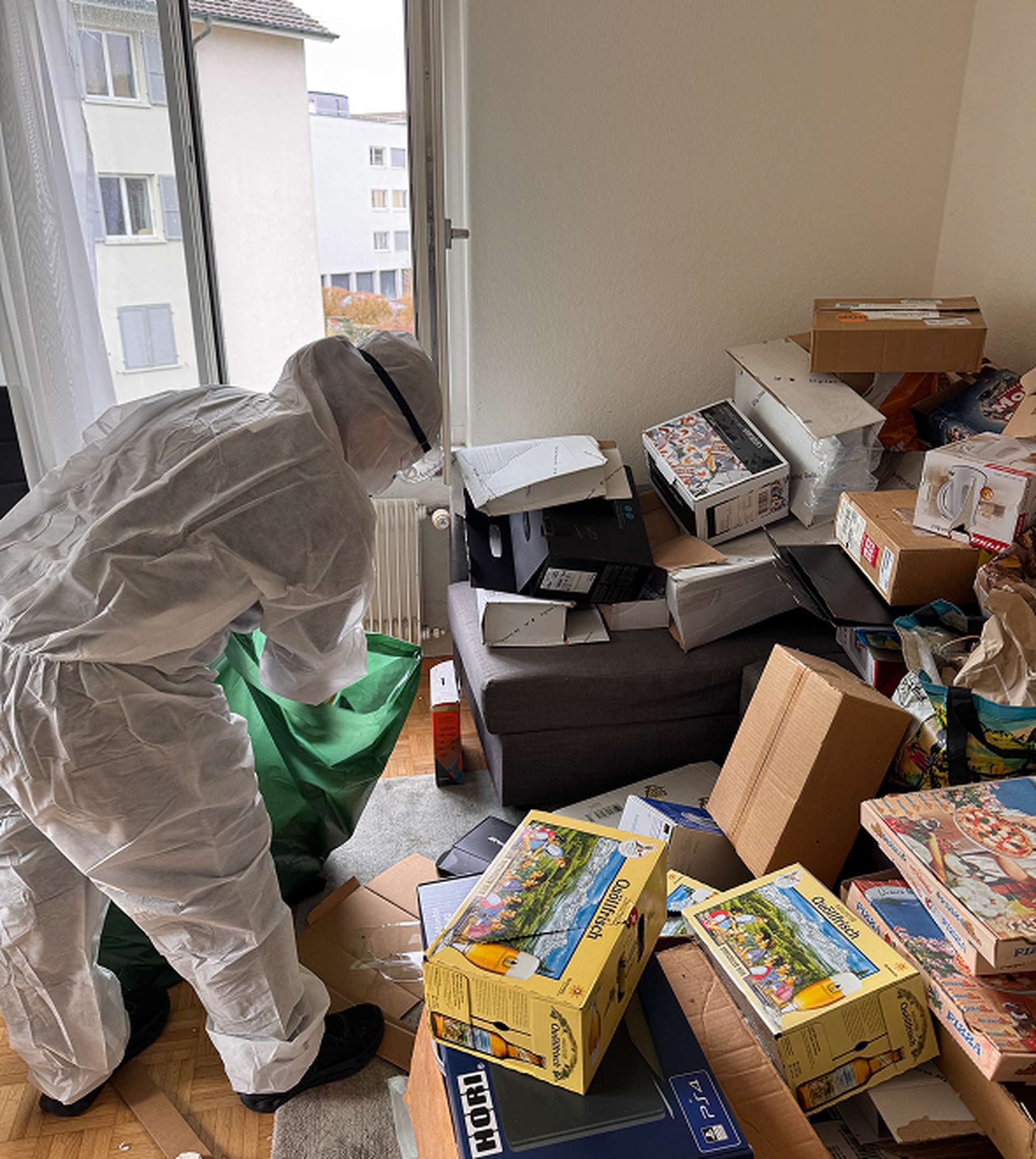 Messi-Wohnung-Reinigung in Zürich